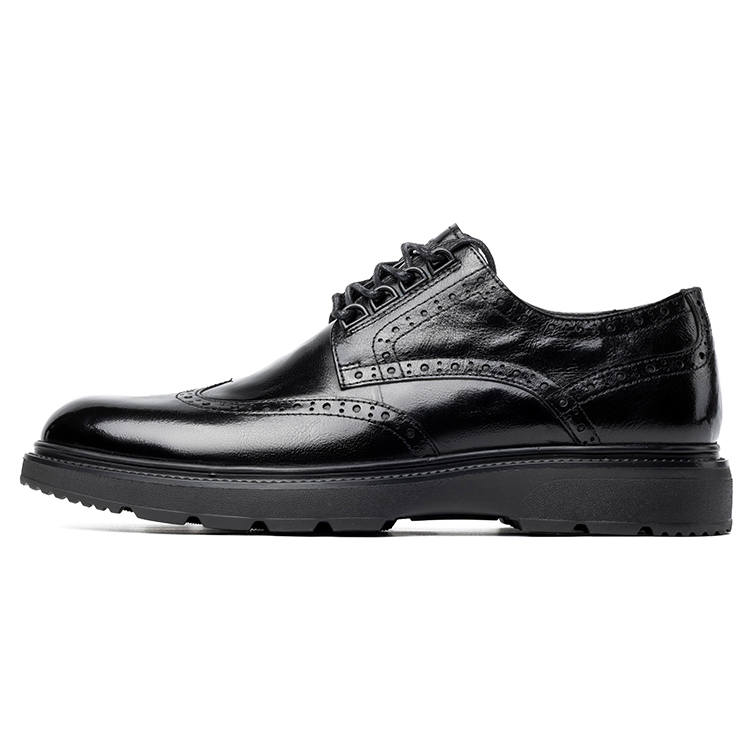 LAORENTOU Top Grain Cow Leather Dress Shoes Men's