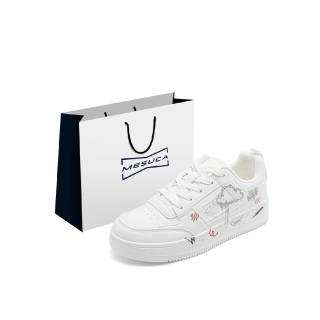 MESUCA Skateboard Shoes Unisex White