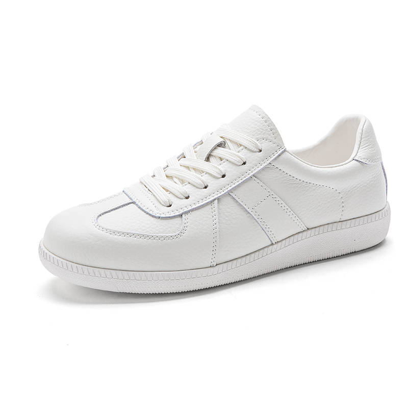 MINGYITU Cow Split Leather Abrasion Resistant Breathable Abrasion Resistant Breathable Low top Skateboard Shoes Men's