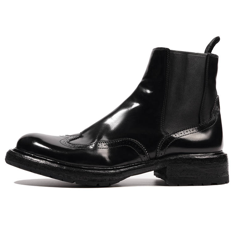Dreambox Vibram x Dreambo Horse Leather Chelsea Boots Men's