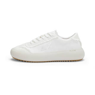 SUN68 Abrasion Resistant Breathable Abrasion Resistant Breathable Low top Canvas Shoes Women's White