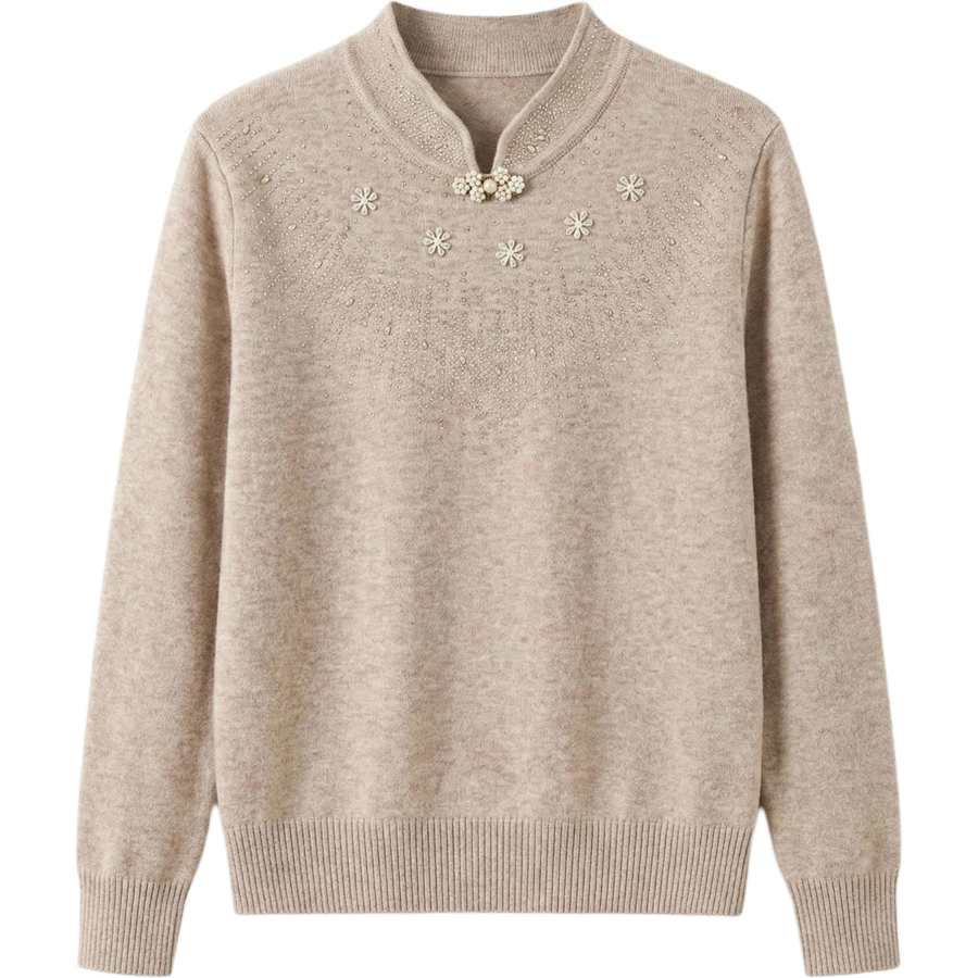 Hodo Red Bean Knitwear Women's Red, Angora Red