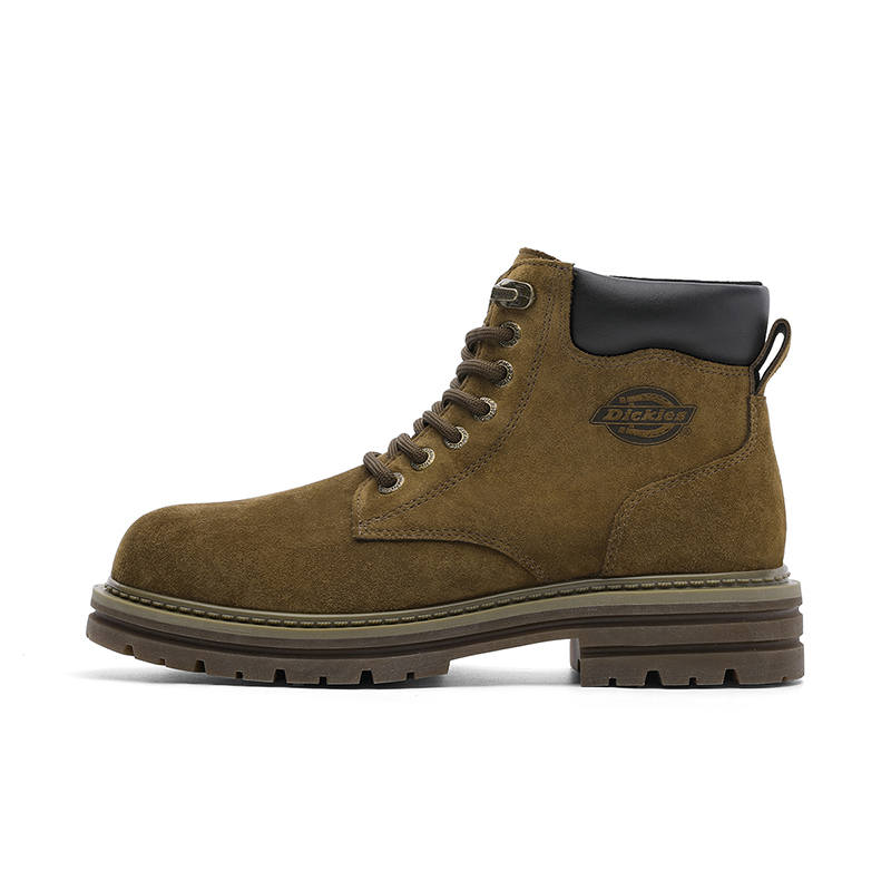 Dickies Dickies Cow Leather Combat Boots Men's Dark Brown