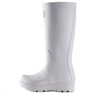 HUNTER Waterproof Slip Resistant Waterproof And Slip Resistant Versatile Rain Boots Women's Milk White