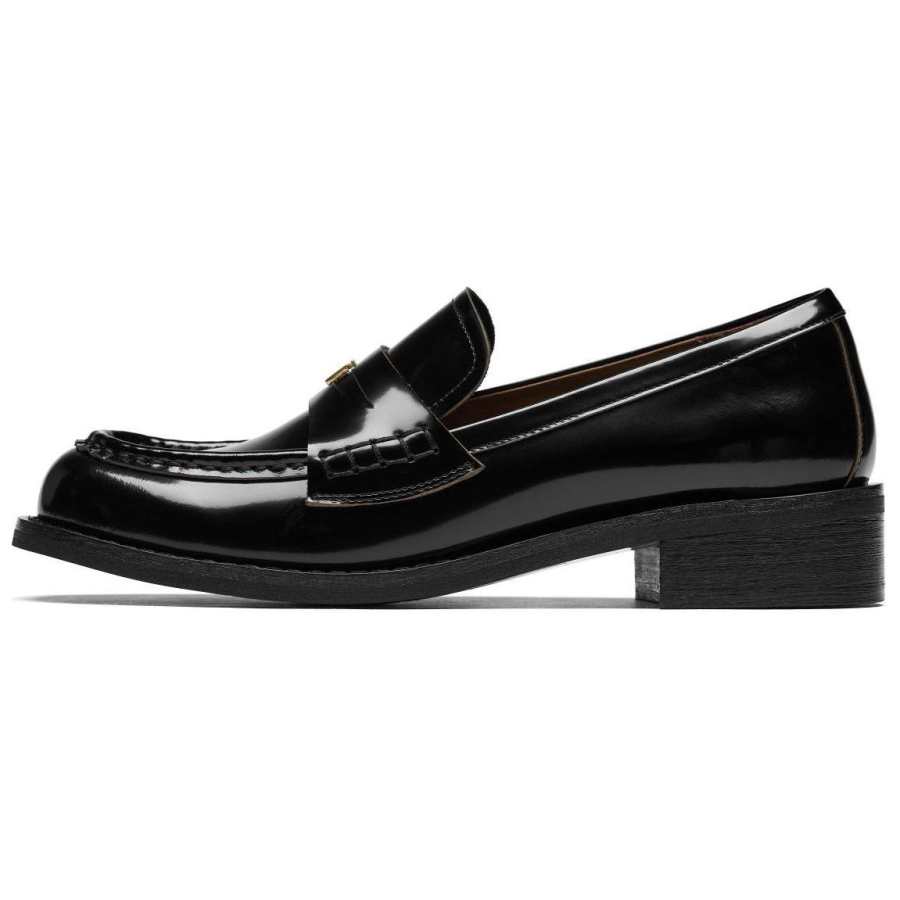 73Hours Loafers Women's Black/Olive Green/Brown