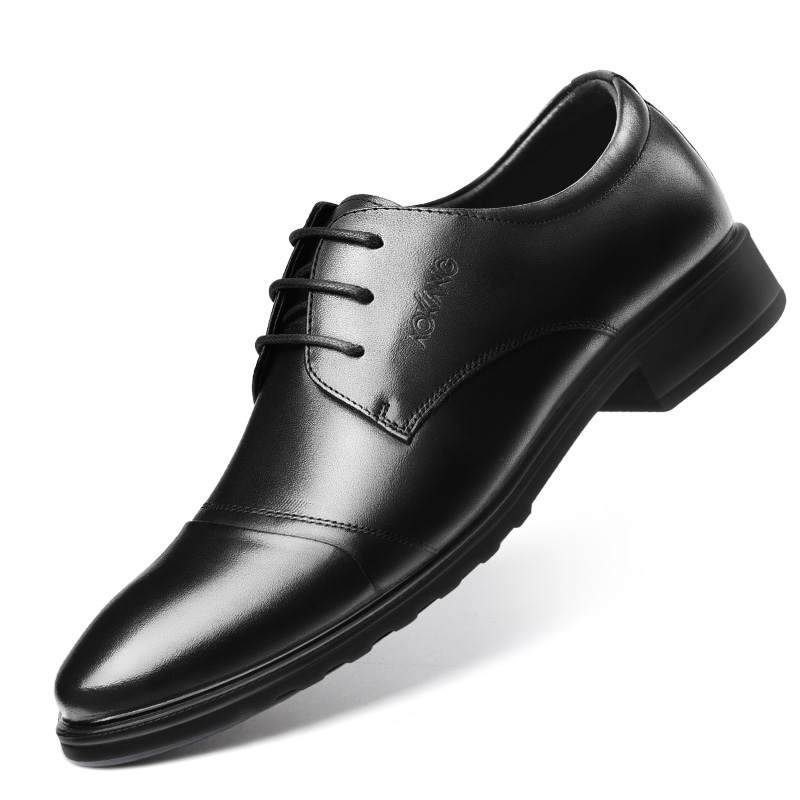 AOKANG Three Heel Derby Shoes Dress Shoes Men's