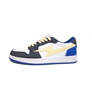 DIARYSAY Lightning Shoes Cow Leather Custom Cushioning Abrasion Resistant Cushioning, Wear Resistant Low top