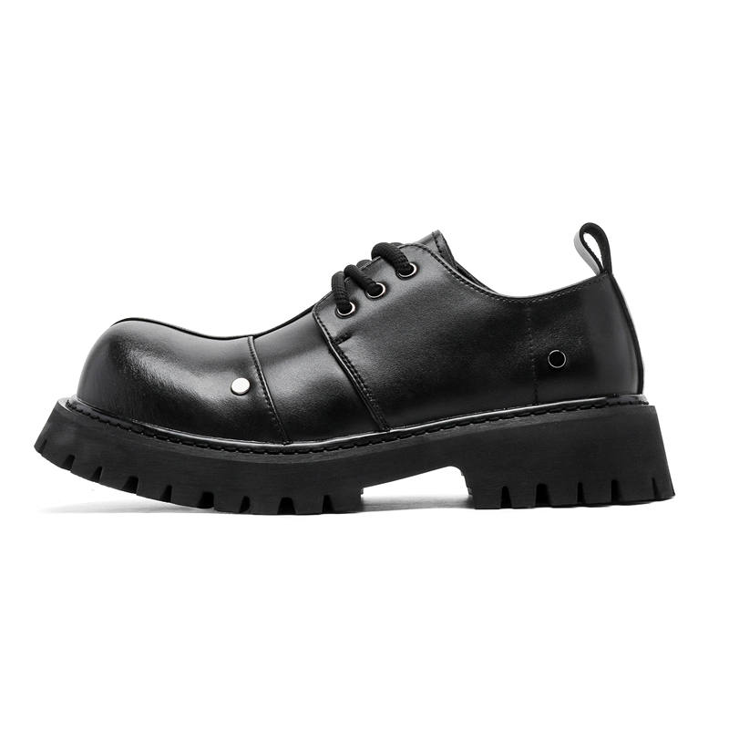 V ZERO FIVE V ZERO FIVE Microfiber Leather Casual Shoes Men's Black