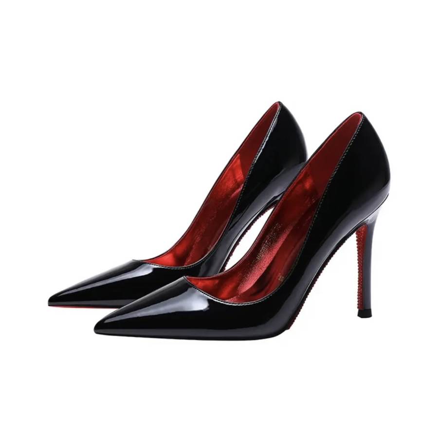 SHUMO High Heels Women's Black