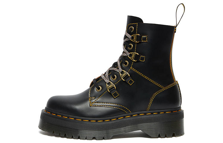 Dr.Martens Dr. Martens Unisex Collier 9 Combat Boots Black