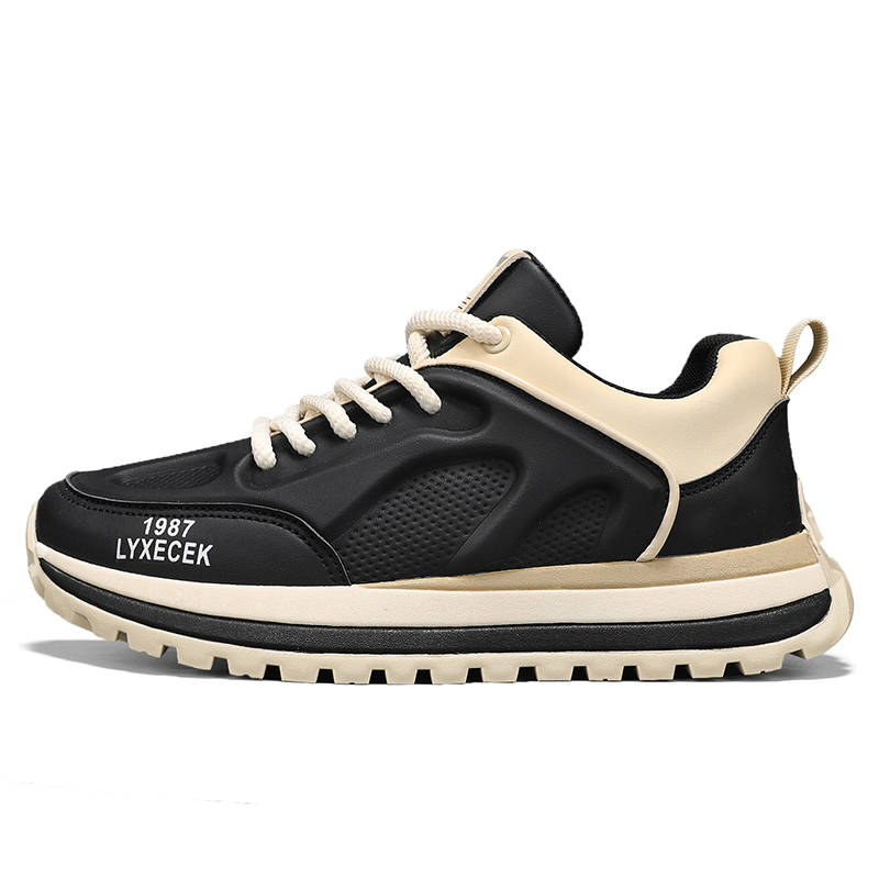 GONGNIUMEILI Leather Abrasion Resistant Abrasion Resistant Low top Casual Shoes Men's