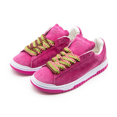 Shionpo Casual Shoes Slip Resistant, Abrasion Resistant, Breathable Low top Skateboard Shoes Unisex Dragon Fruit
