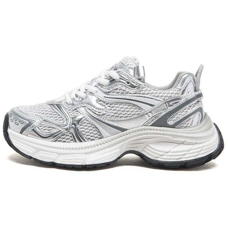 AGSDON Pigskin Low top Chunky Sneakers 5cm Women's