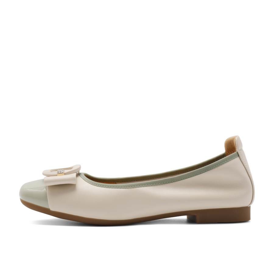 BELLE Leather Casual Shoes 1CM Women's