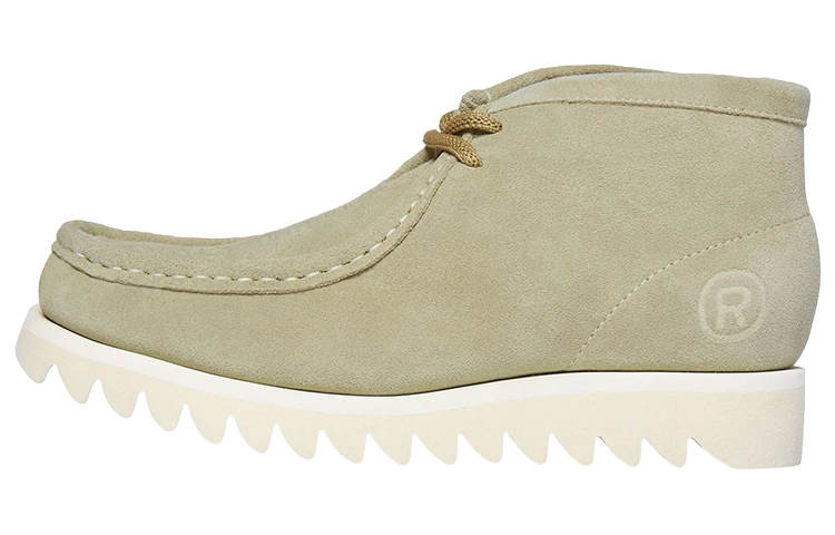 A BATHING APE A BATHING APE® Manhunt M2 "Beige" Suede Boots