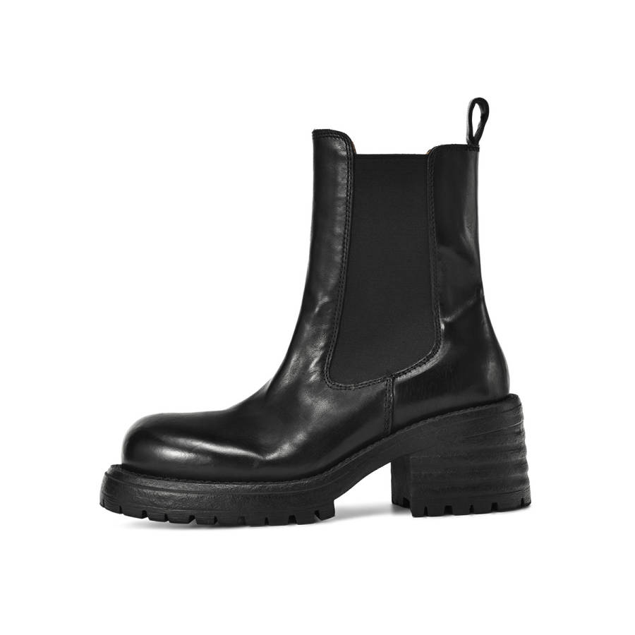 Rosa Bianca Horse Leather Ankle Boots 6.4cm Women's
