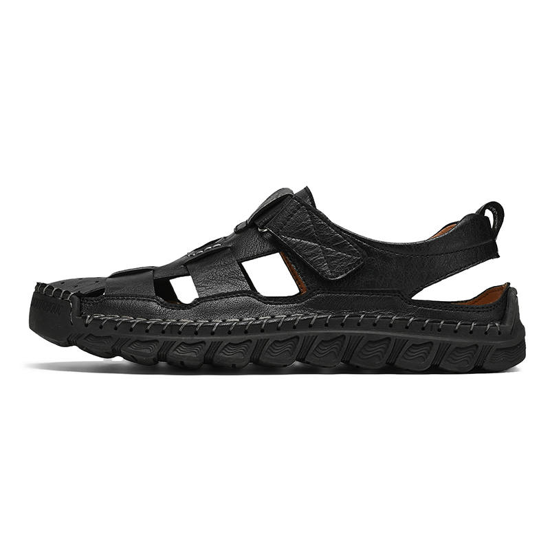 GONGNIUMEILI River Trekking Shoes Men's Black/Brown/Khaki