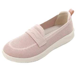 PANSY Panxi Japan Women's Shoes Casual Lightweight Comfortable Slip on Breathable Flyknit Loafers Women's