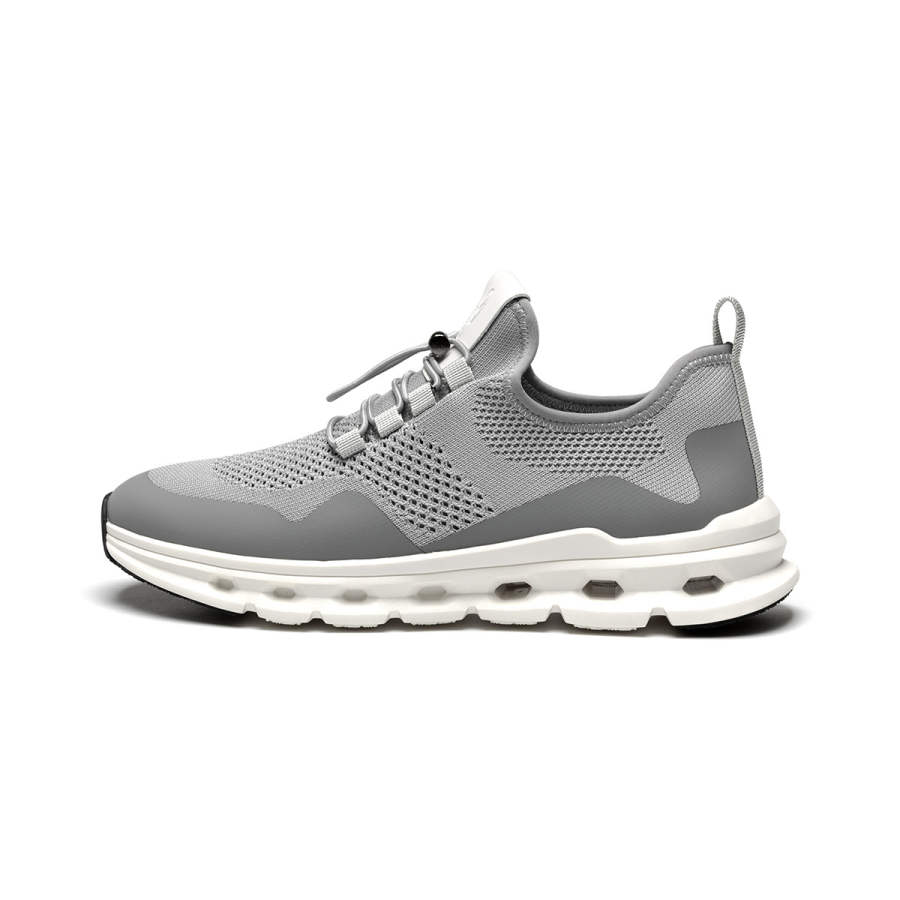 J.BENATO Textile, TPU Breathable Lightweight Breathable And Lightweight Low top Casual Shoes Men's