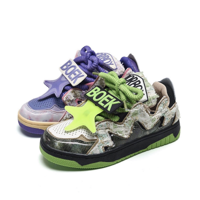 BURCOME Slip Resistant, Lightweight, And Breathable Low top Skateboard Shoes Unisex