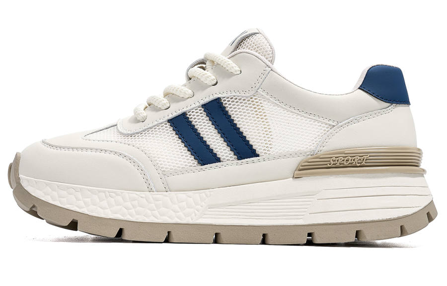 EBLAN Cushioning Low top Casual Shoes Women's Ecru