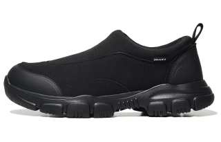 Shaka TREK SLIP On MOC At Cushioning Abrasion Resistant Low top Casual Shoes Unisex Black