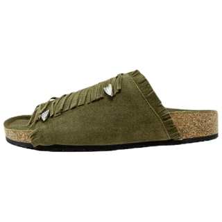 Arizona Love Abrasion Resistant Slide Slippers Women's Green