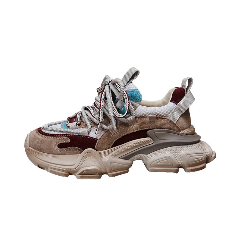 Forest Princess Fabric Low top Chunky Sneakers Women's