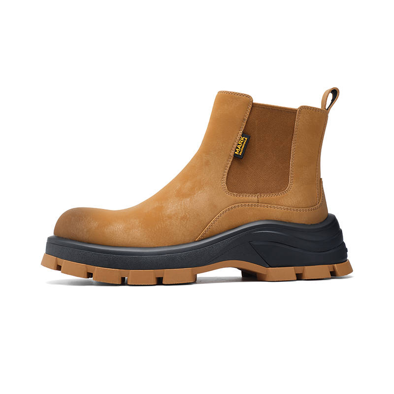 FAIRWHALE Chelsea Boots 6CM Men's Yellow