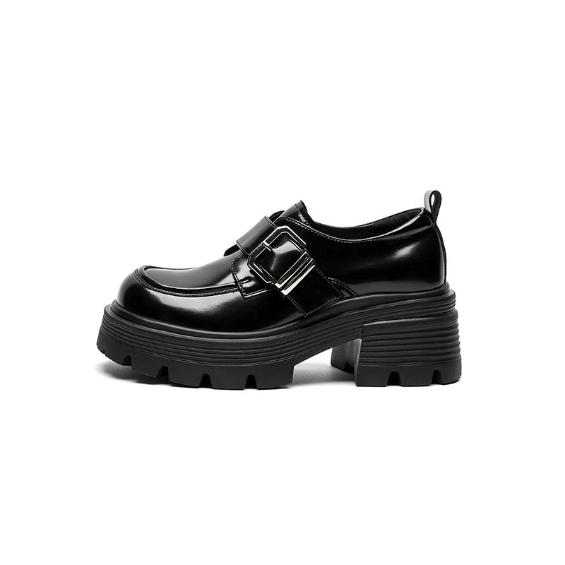 FIVE PLUS FIVE PLUS Synthetic Leather Loafers Women's Black