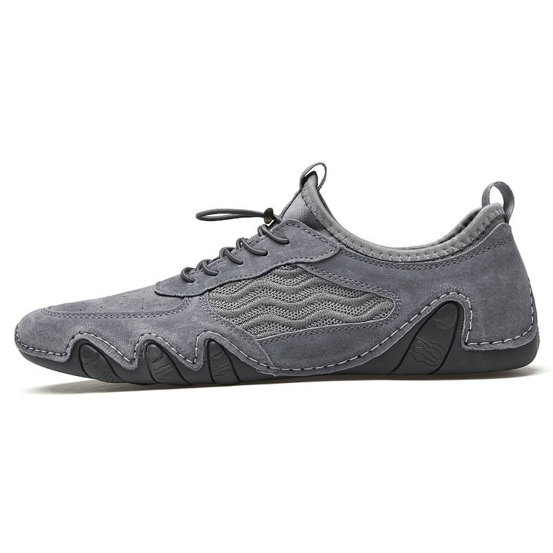 WENNAI Mesh Casual Shoes Men's Gray