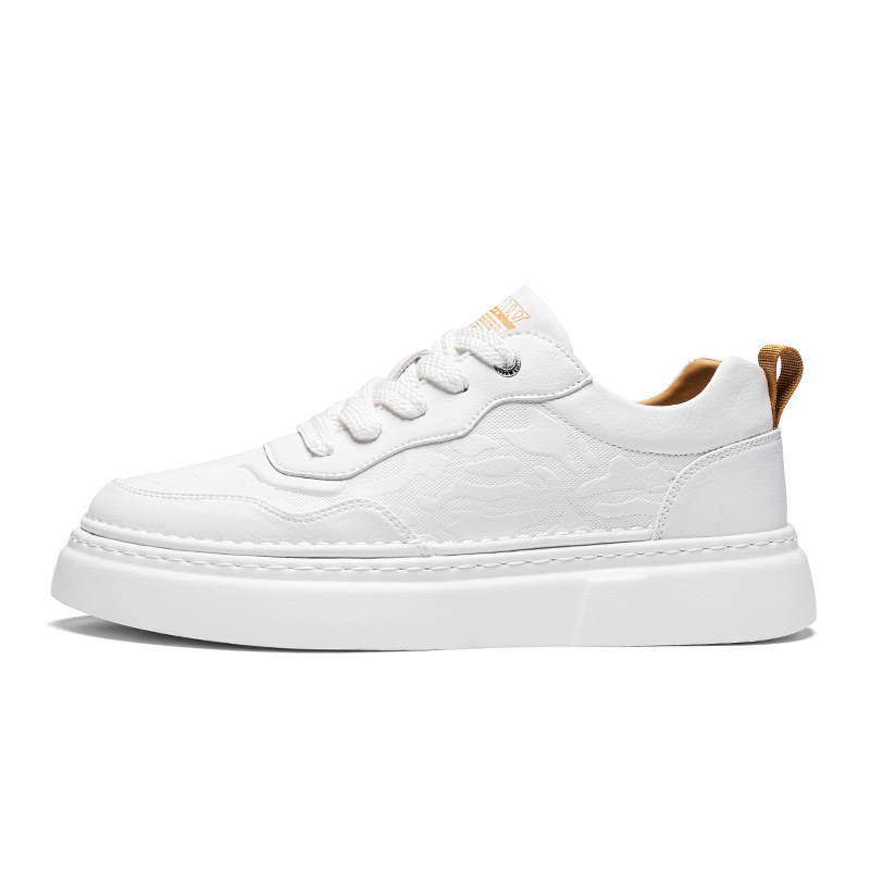 TOMAY Microfiber Leather Slip Resistant, Abrasion Resistant, Lightweight Low top Skateboard Shoes Unisex