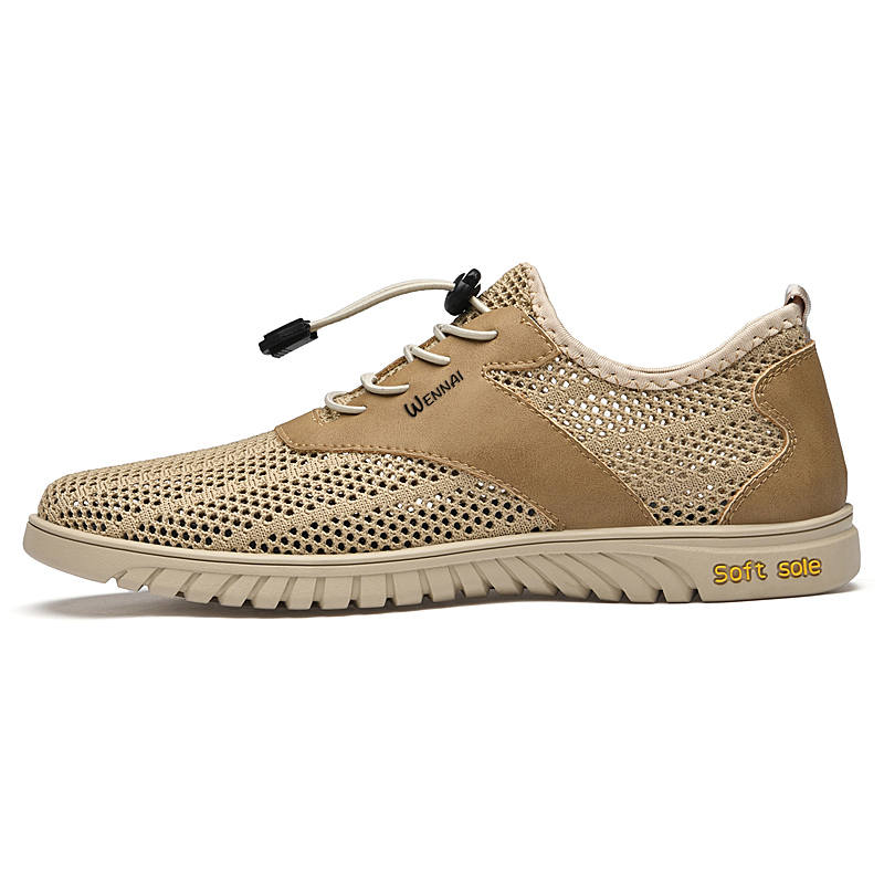 WENNAI Low top Casual Shoes Men's Sand