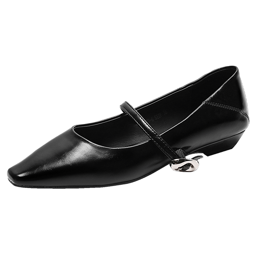 GUDIANFENGDU Pu Mary Jane Shoes Women's