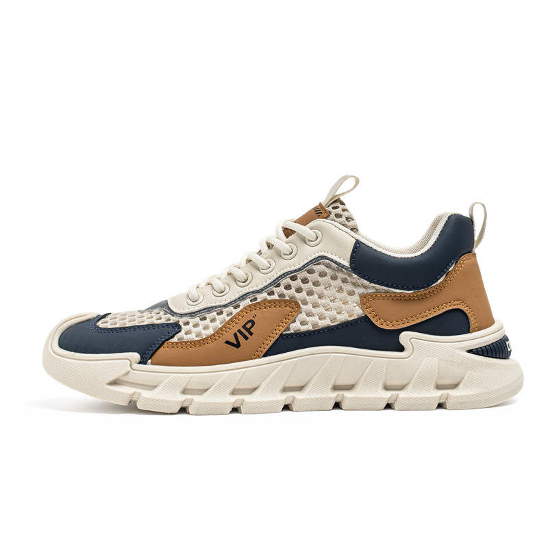 NMR Leather Abrasion Resistant Breathable Abrasion Resistant Breathable Low top Casual Shoes Men's