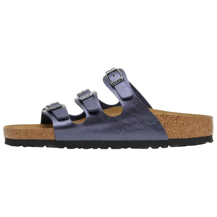 Birkenstock Florida EVA Abrasion Resistant Slide Slippers Women's Midnight Blue Narrow
