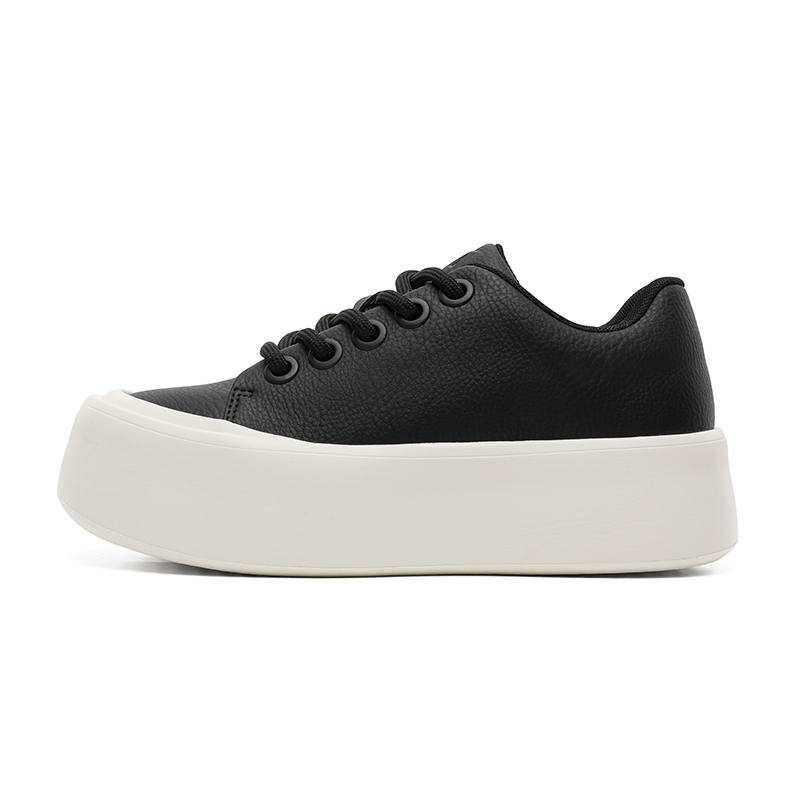 MPZY Abrasion Resistant Low top Skateboard Shoes Unisex Black