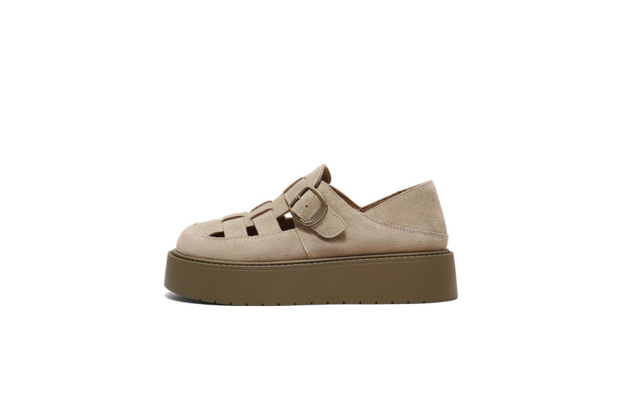 BELLE Cow Split Leather Abrasion Resistant Abrasion Resistant Low top Casual Shoes Women's