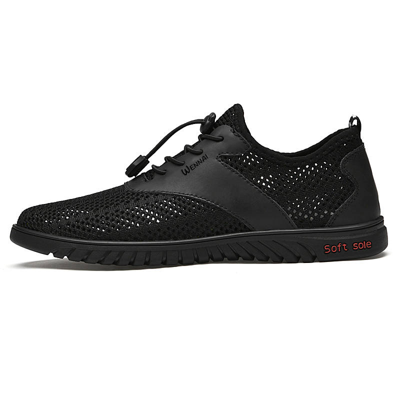 WENNAI Low top Casual Shoes Men's Black