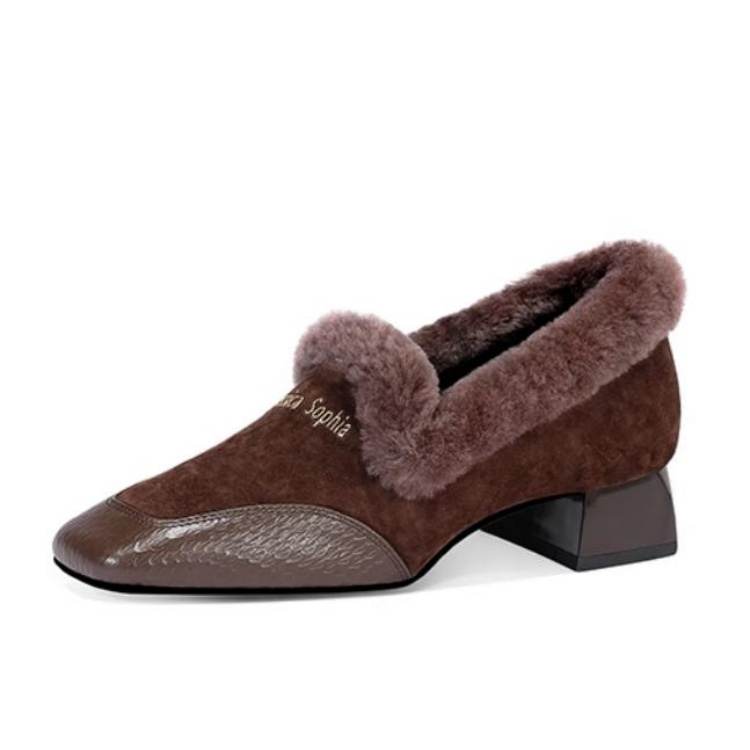 JESSICA SOPHIA Chunky Heel High Heels 3.5cm Women's