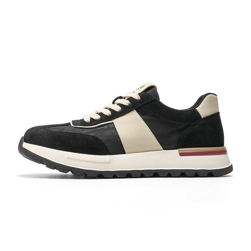 NAVIGARE Small Sailboat Abrasion Resistant Breathable Low top Casual Shoes Men's Black