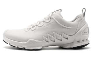 Ecco Great Step Exploration Series Slip Resistant Abrasion Resistant Low top Hiking Shoes Women's White