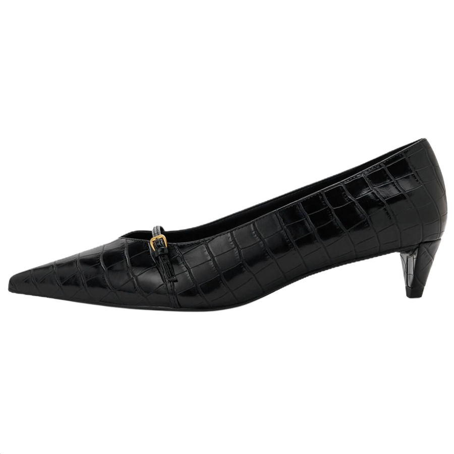 CHARLES&KEITH Pu High Heels Women's Black