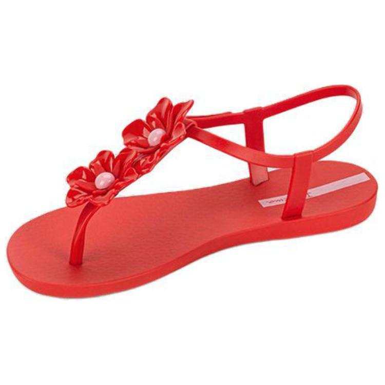 Ipanema Ipanema Plastic Comfortable One Strap Sandals Women's Red