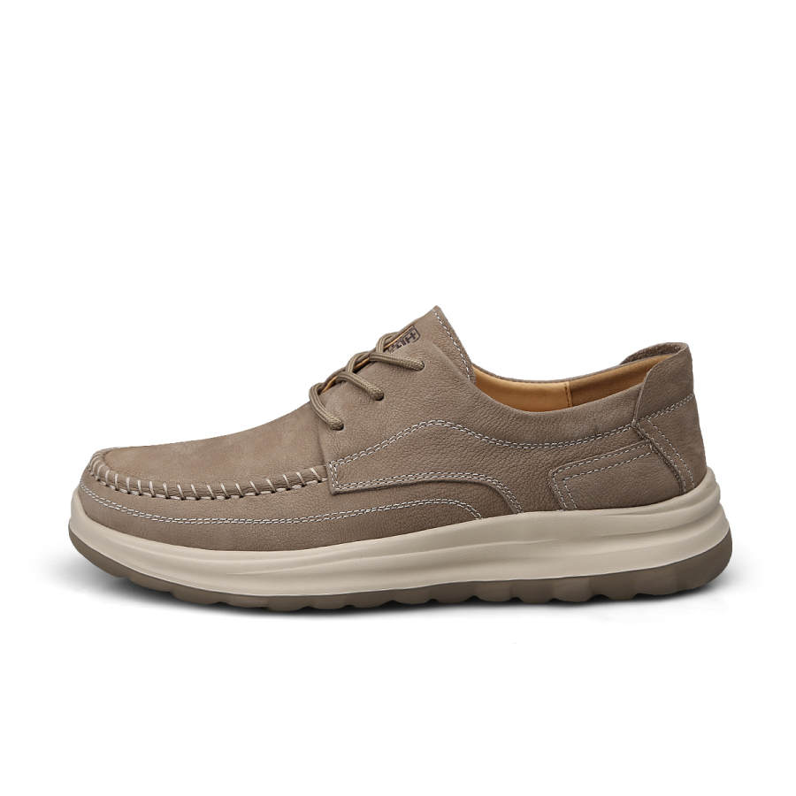 GESHISHI Wall Street Vanguard Collection Cow Leather Casual Shoes Men's