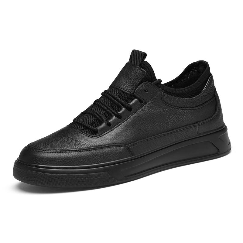 GONGNIULEITING Top Grain Cow Leather Slip Resistant Abrasion Resistant Cushioning
