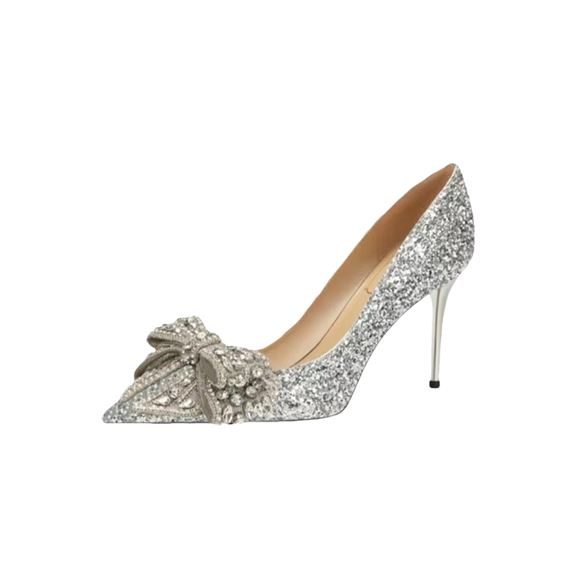WOXXXN Pu Slim Heel High Heels Women's