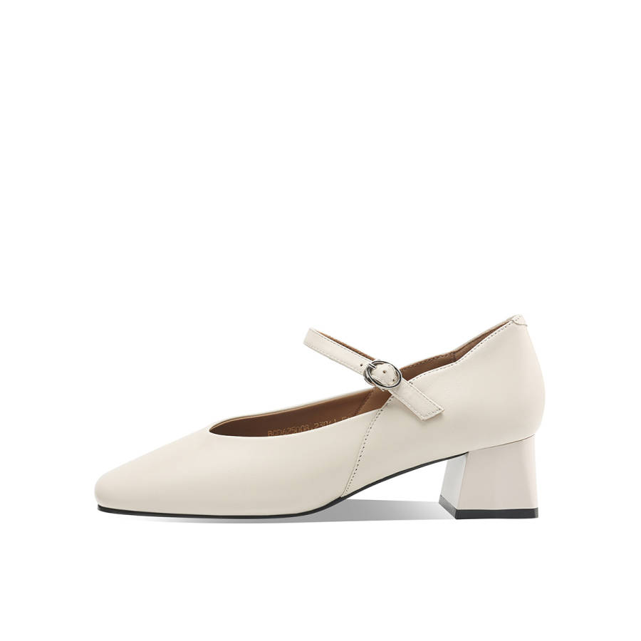BOERDIQI Sheepskin Mary Jane Shoes Women's