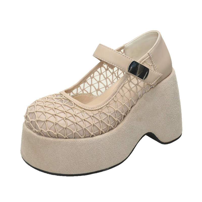Alxnan Pu Platform Mary Jane Shoes Women's