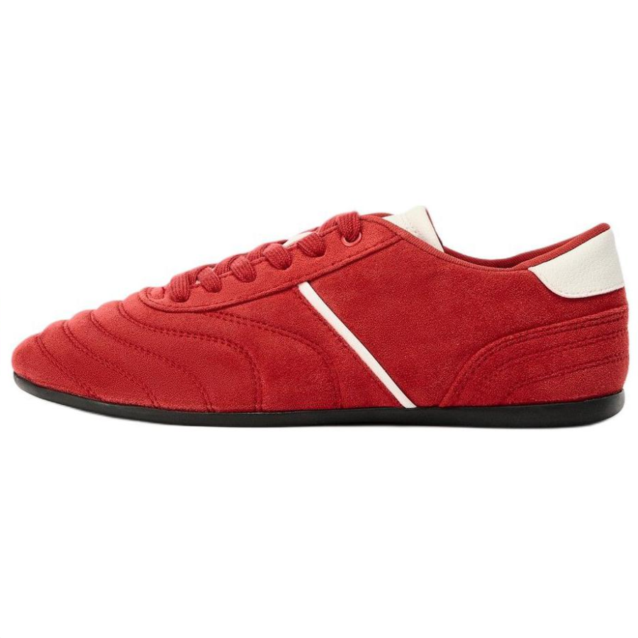 ZARA Low top Casual Shoes Women's Red